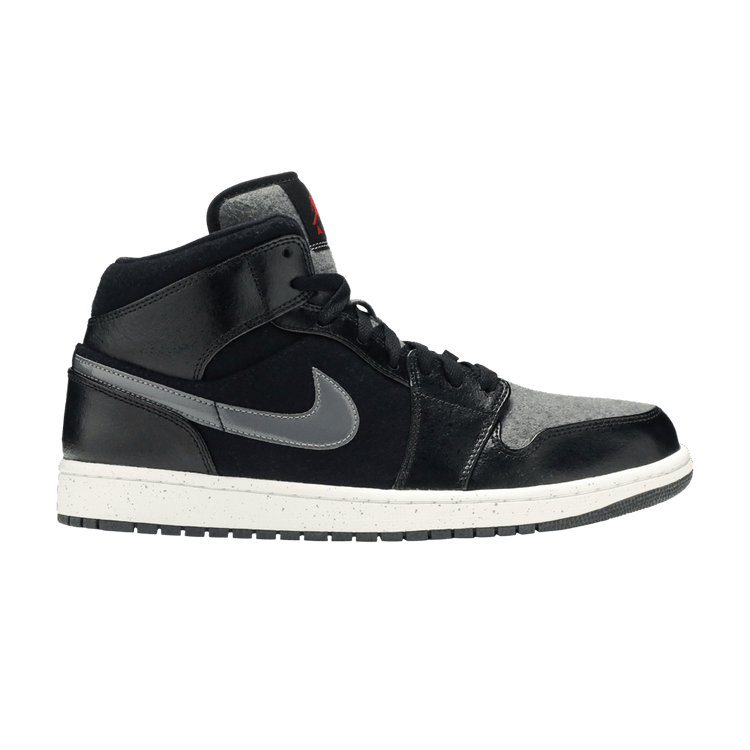 Jordan 1 Mid Premium Winterized Black Grey