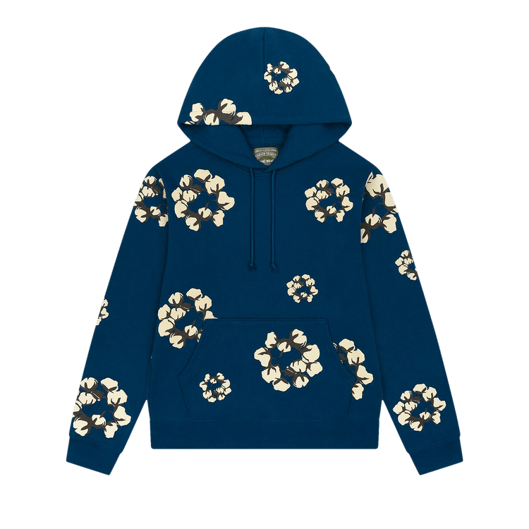 Denim Tears x Cactus Plant Flea Market Cactus Tears Wreath Hoodie 'Navy'