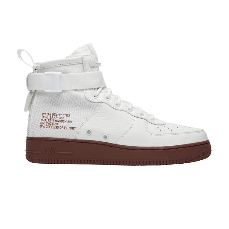 Nike SF Air Force 1 Mid Ivory Mars Stone