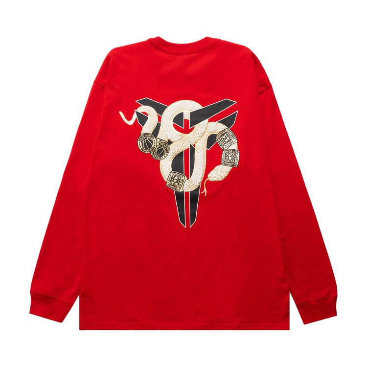 Nike Kobe Bryant Year of Mamba Max90 Long-Sleeve T-shirt Red