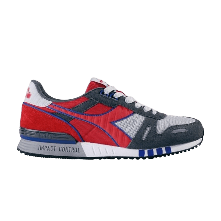 Diadora Titan II Grey Alaska Red Italy