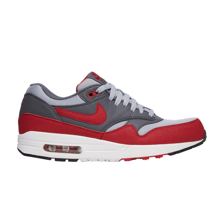 Nike Air Max1 Essential Wolf Grey/Gym Red-Dark Grey
