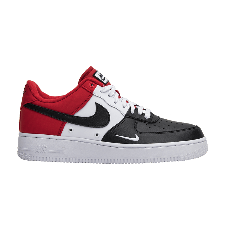 Nike Air Force 1 Low Black Toe (Mini Swoosh)