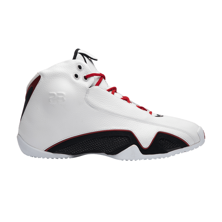 Jordan 21 White Varsity Red Metallic Silver (2006)