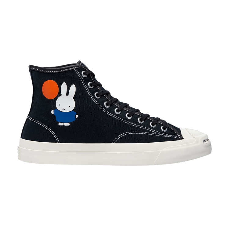 Converse CONS Jack Purcell Pro Mid POP Trading Company Miffy Black