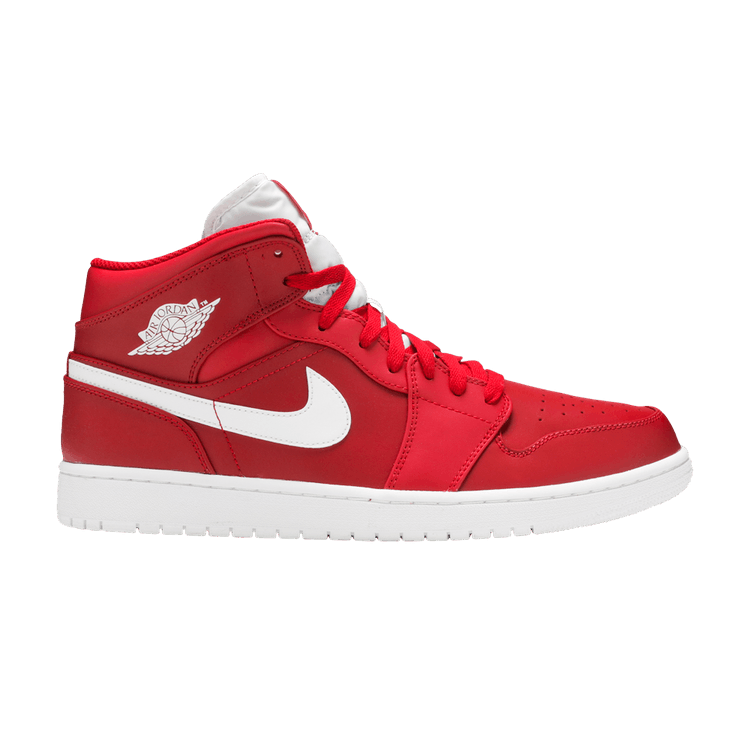 Jordan 1 Retro Mid Gym Red White