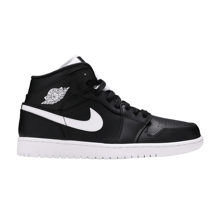 Jordan 1 Retro Mid Black White