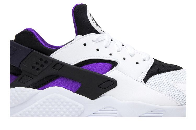 Nike Air Huarache White/Hyper Grp-Black-Purple Dynasty