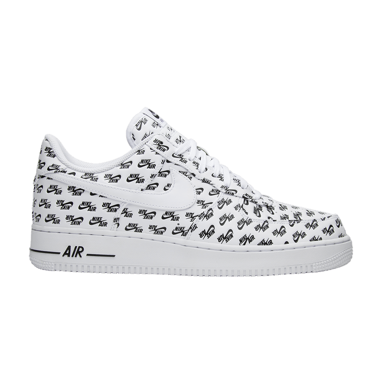 Nike Air Force 1 Low All Over Logo White