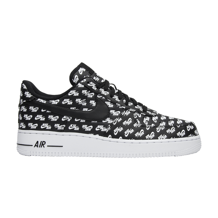 Nike Air Force 1 Low All Over Logo Black