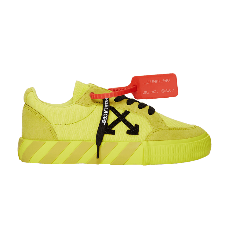 OFF-WHITE Vulc Low Yellow Canvas FW19