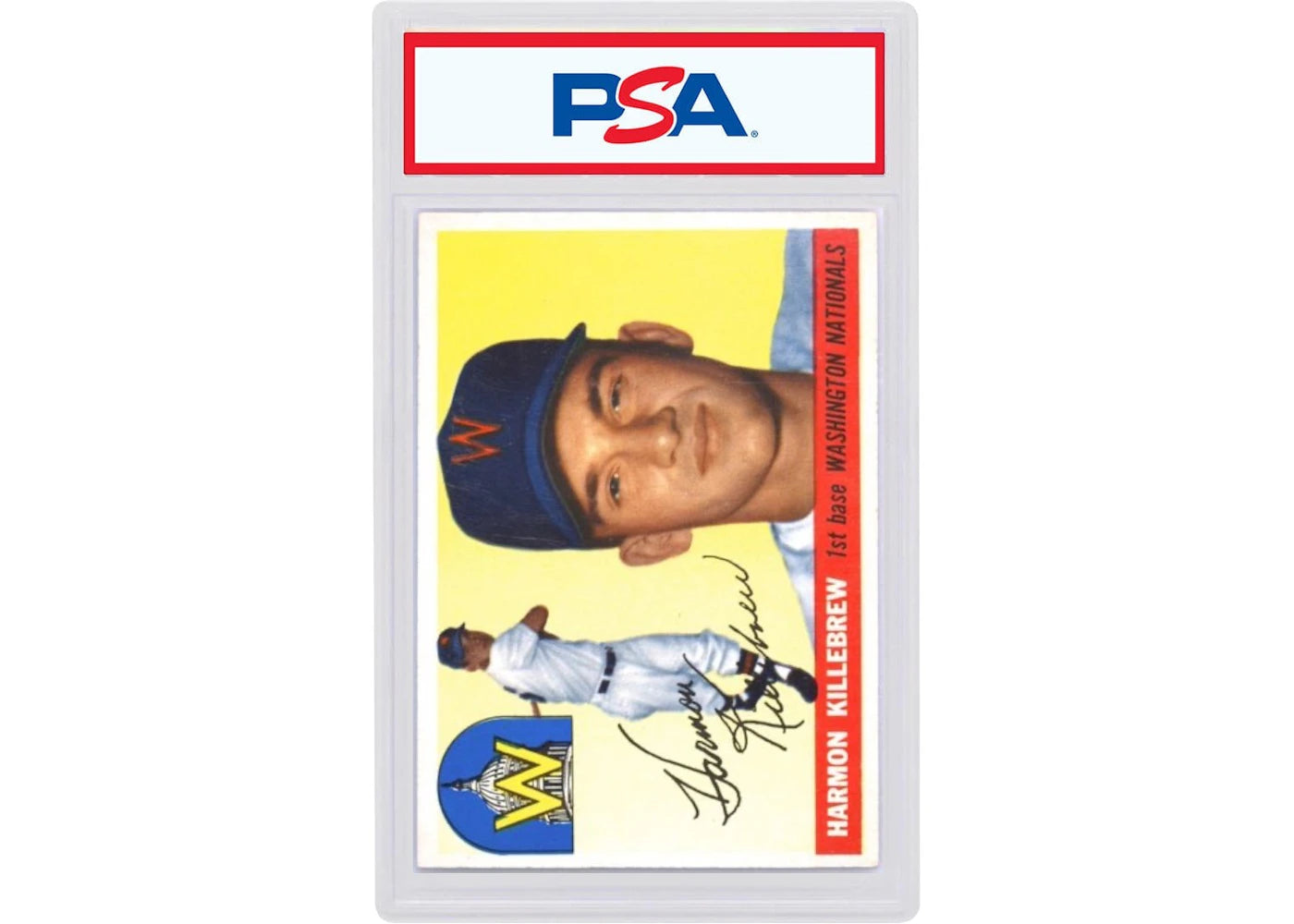 1955 Topps 124 Harmon Killebrew (PSA or BGS Graded)