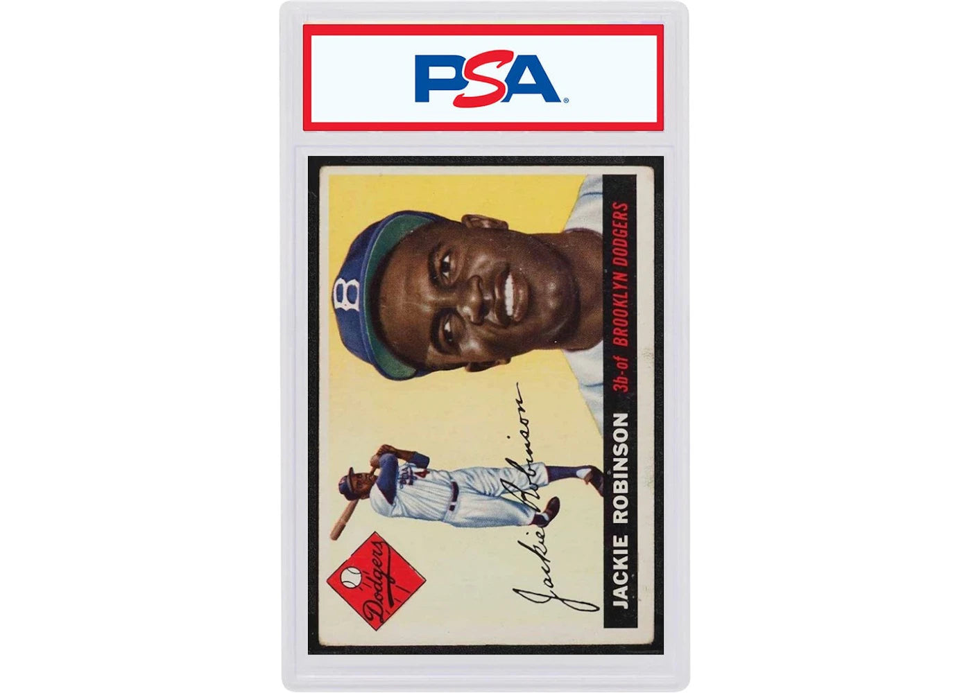 1955 Topps 50 Jackie Robinson (PSA or BGS Graded)