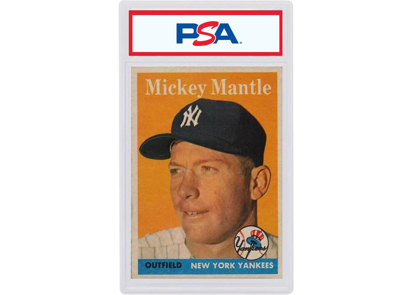 1958 Topps 150 Mickey Mantle (PSA or BGS Graded)