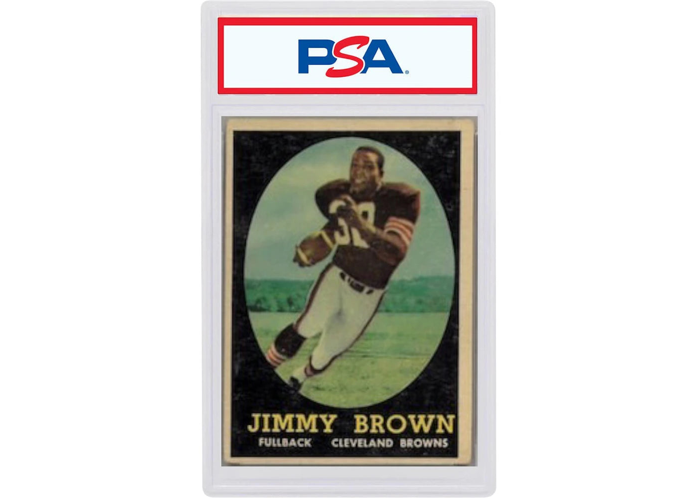 1958 Topps 62 Jim Brown (PSA or BGS Graded)