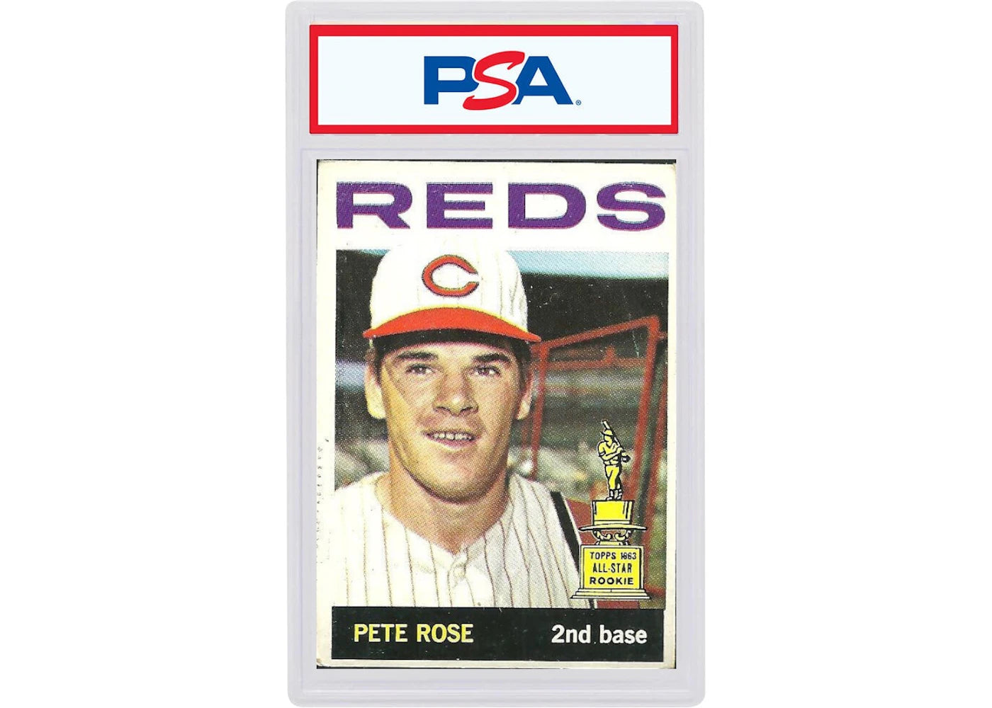 1964 Topps 125 Pete Rose All-Star Rookie (PSA or BGS Graded)