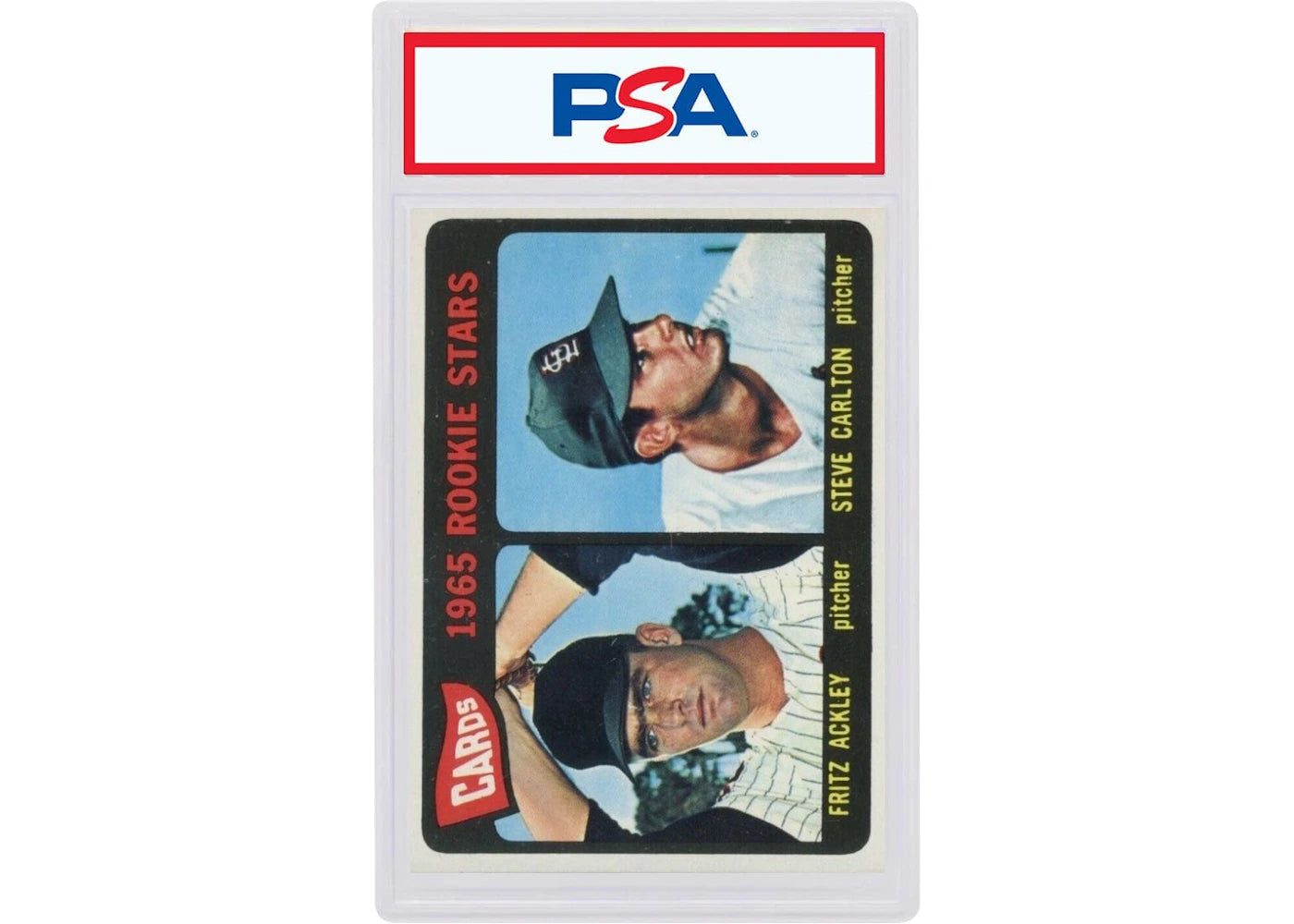 1965 Topps 477 Cardinals Rookies F.Ackley/S.Carlton (PSA or BGS Graded)