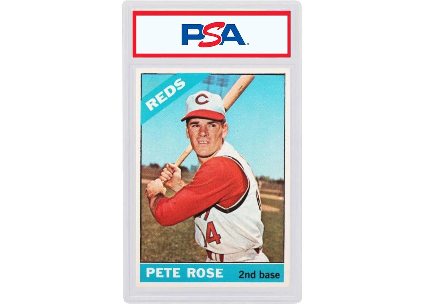 1966 Topps 30 Pete Rose (PSA or BGS Graded)