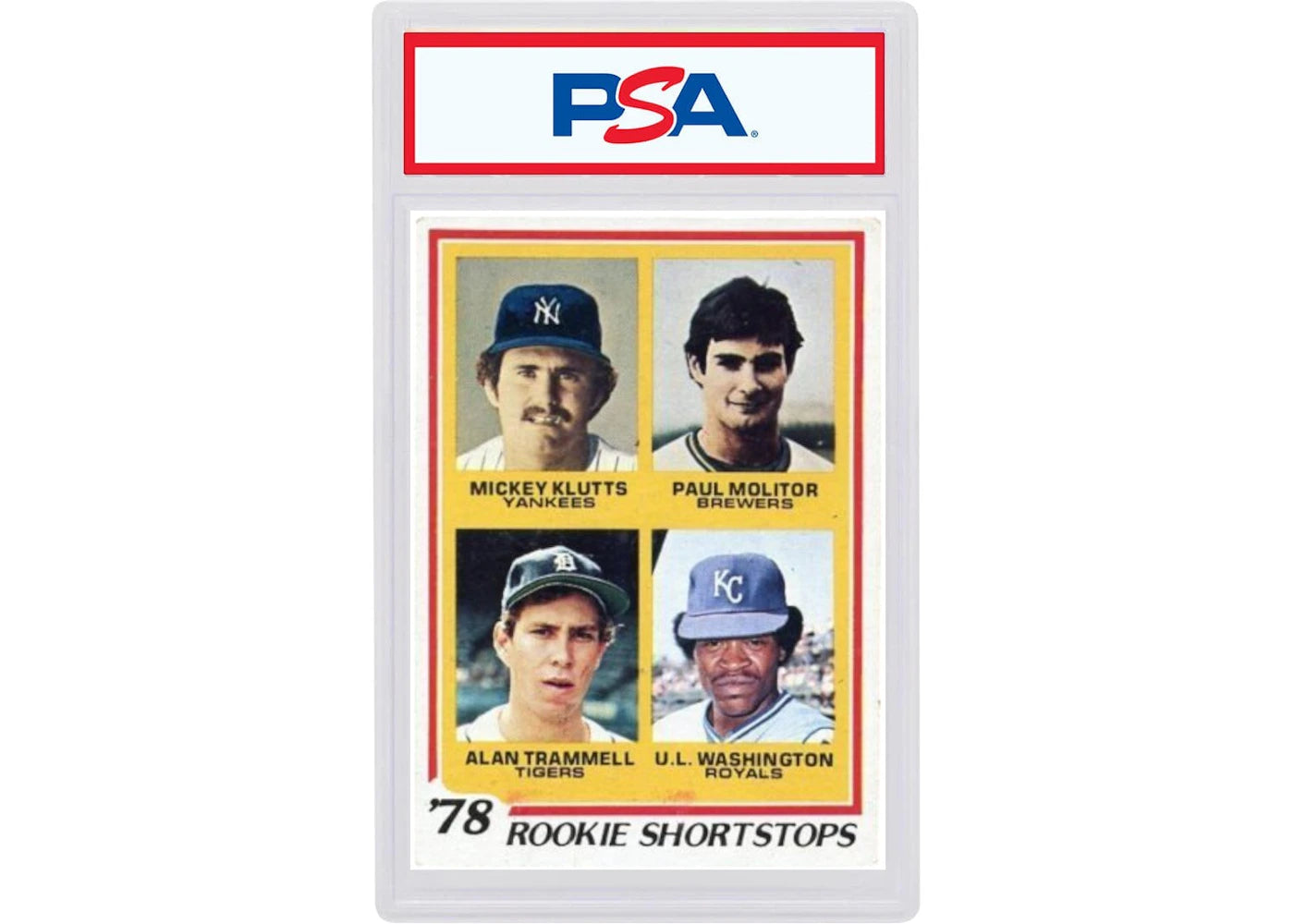 1978 Topps 707 Rookie Shortstops (PSA or BGS Graded)