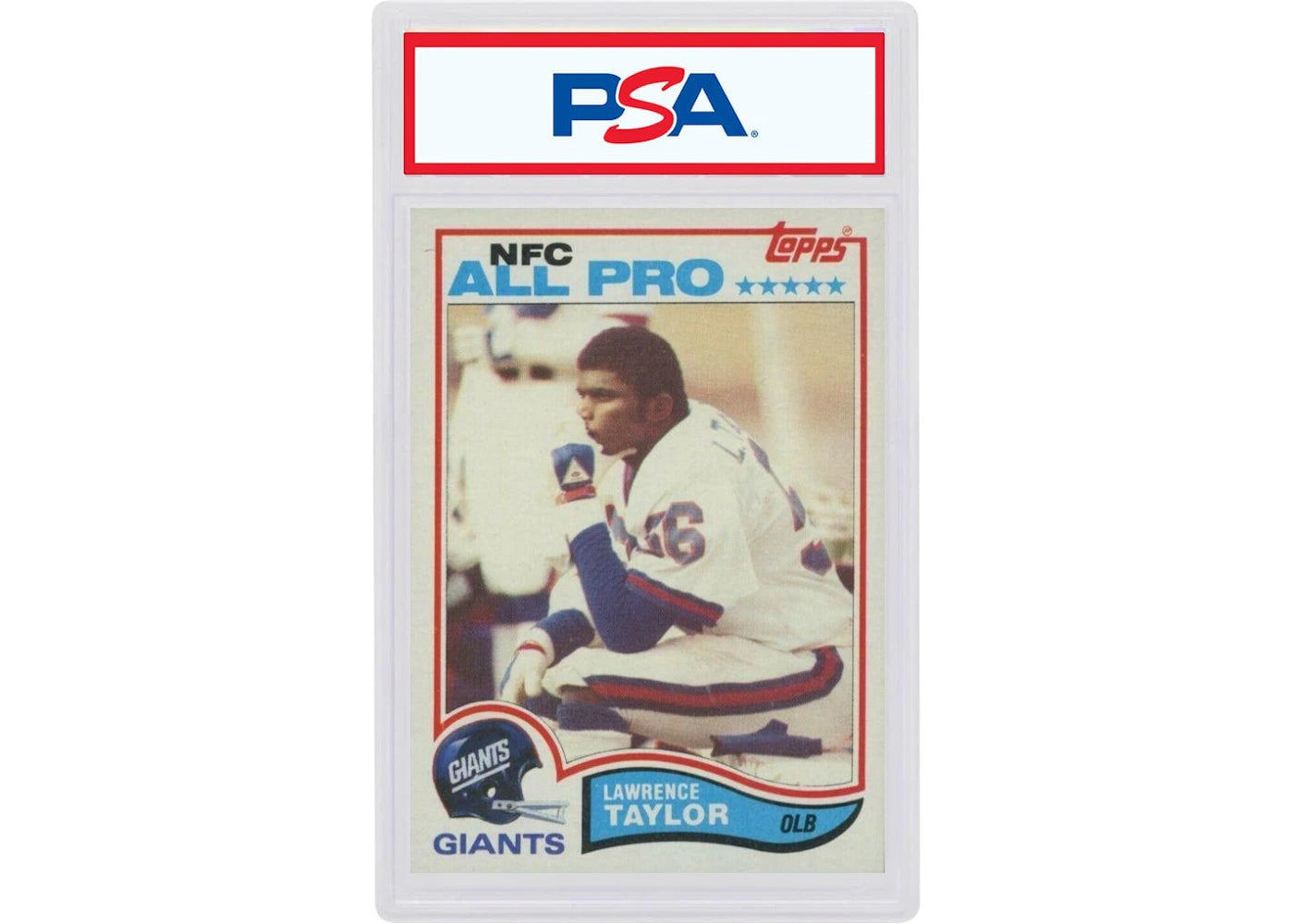 1982 Topps 434 Lawrence Taylor All-Pro (PSA or BGS Graded)