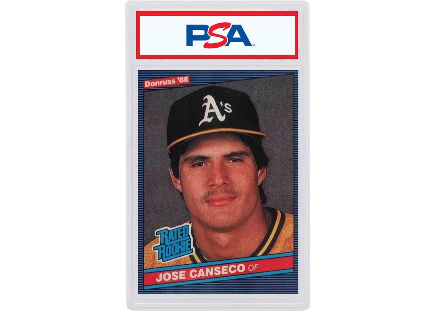 1986 Donruss 39 Jose Canseco (PSA or BGS Graded)