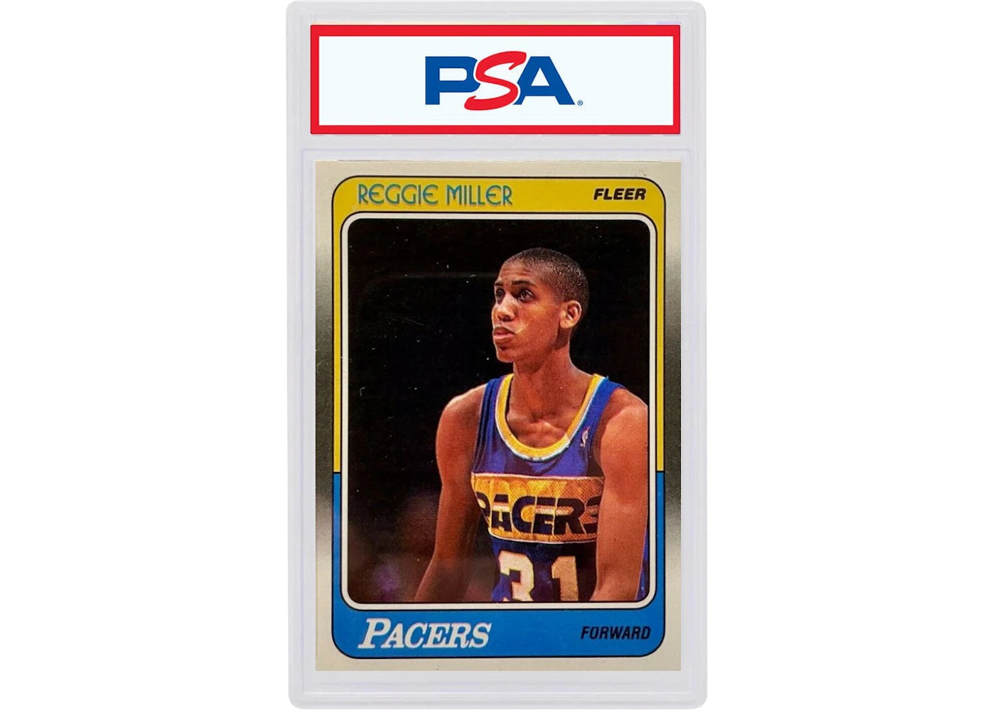 1988 Fleer 57 Reggie Miller (PSA or BGS Graded)