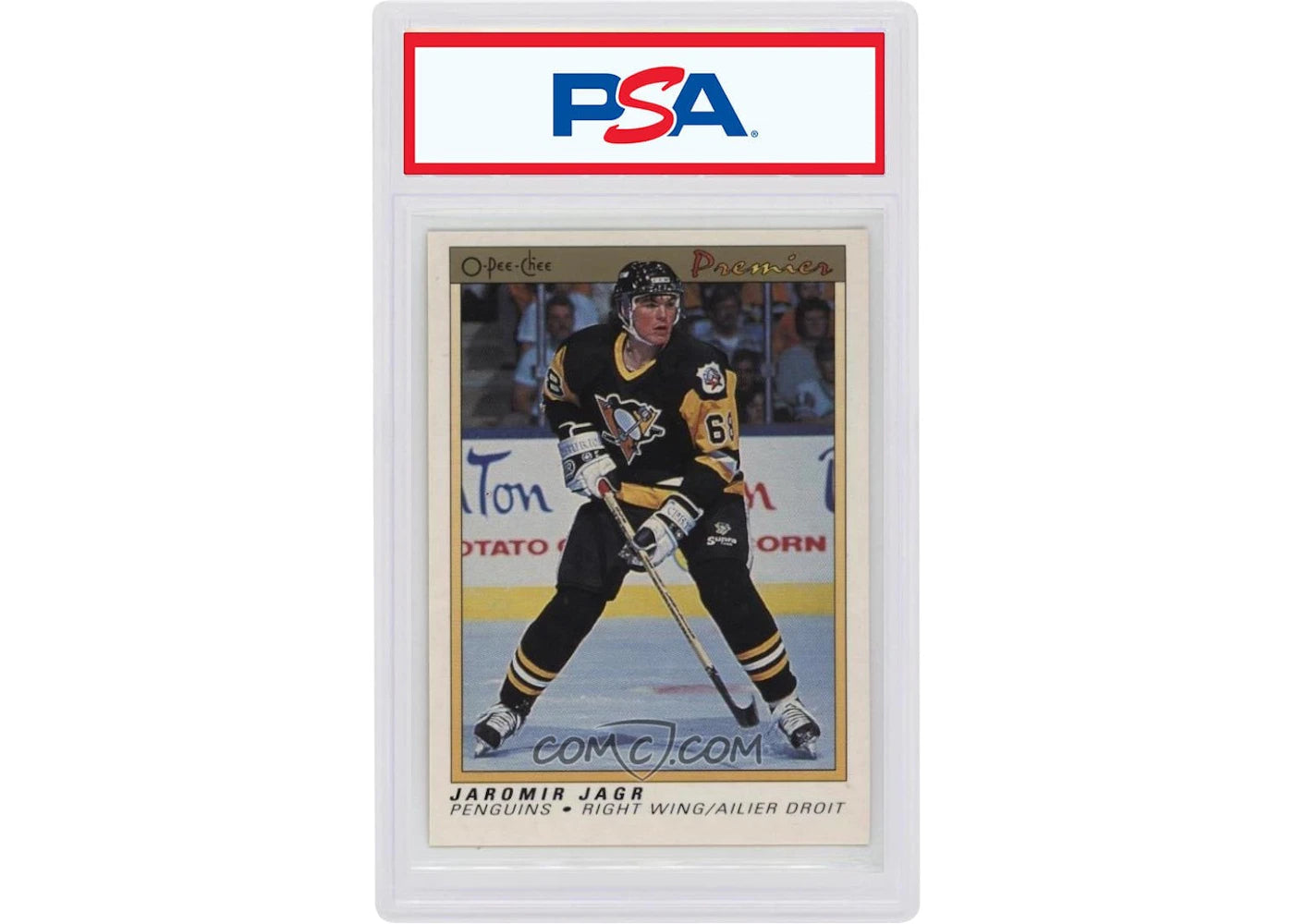 1990 O-Pee-Chee Premier 50 Jaromir Jagr (PSA or BGS Graded)