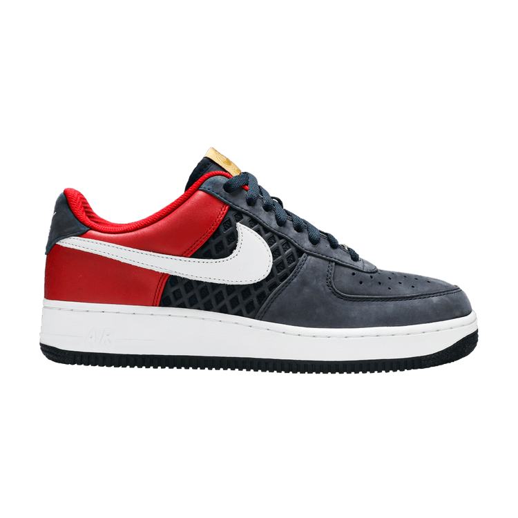 Nike Air Force 1 Low Premium Birds Nest Obsidian Red