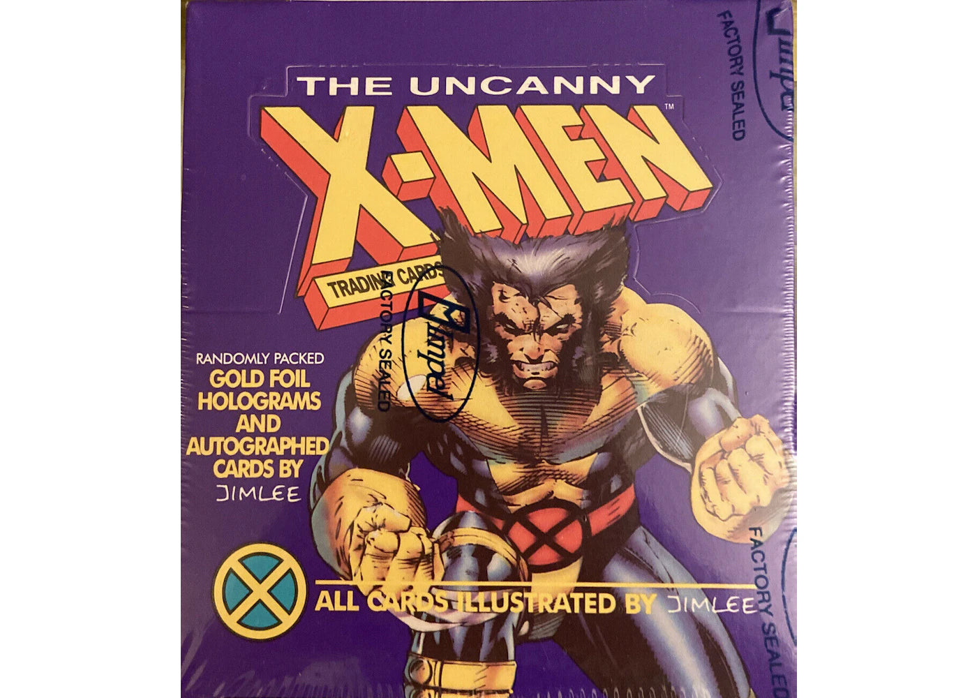 1992 Impel Marvel Uncanny X-Men Sealed Box Purple