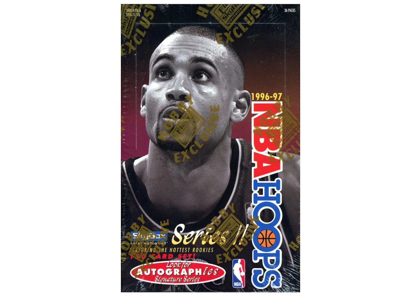 1996-97 NBA Hoops Series 2 Basketball Hobby Box