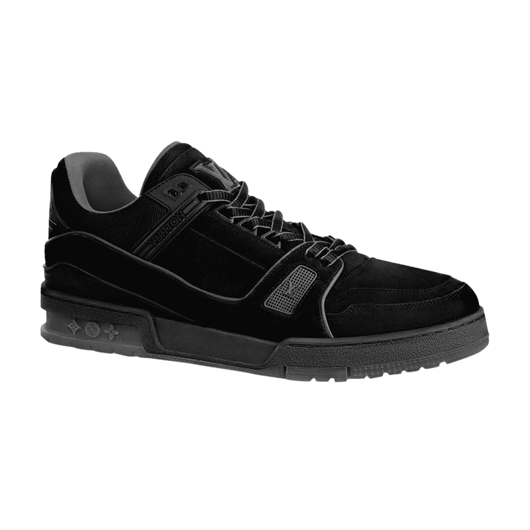Louis Vuitton Trainer Low 'Black' - Side Kicks