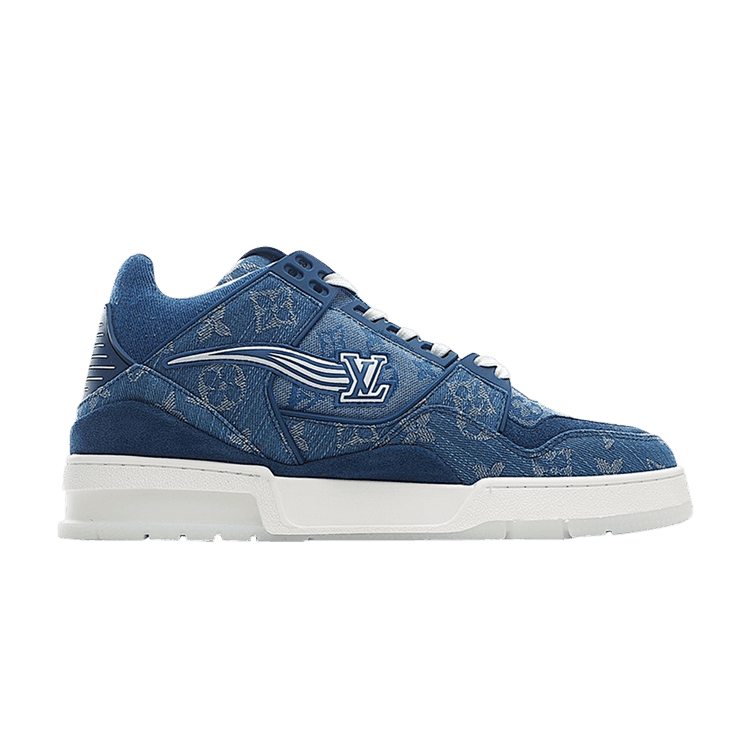 Louis Vuitton Trainer Monogram Denim - Side Kicks