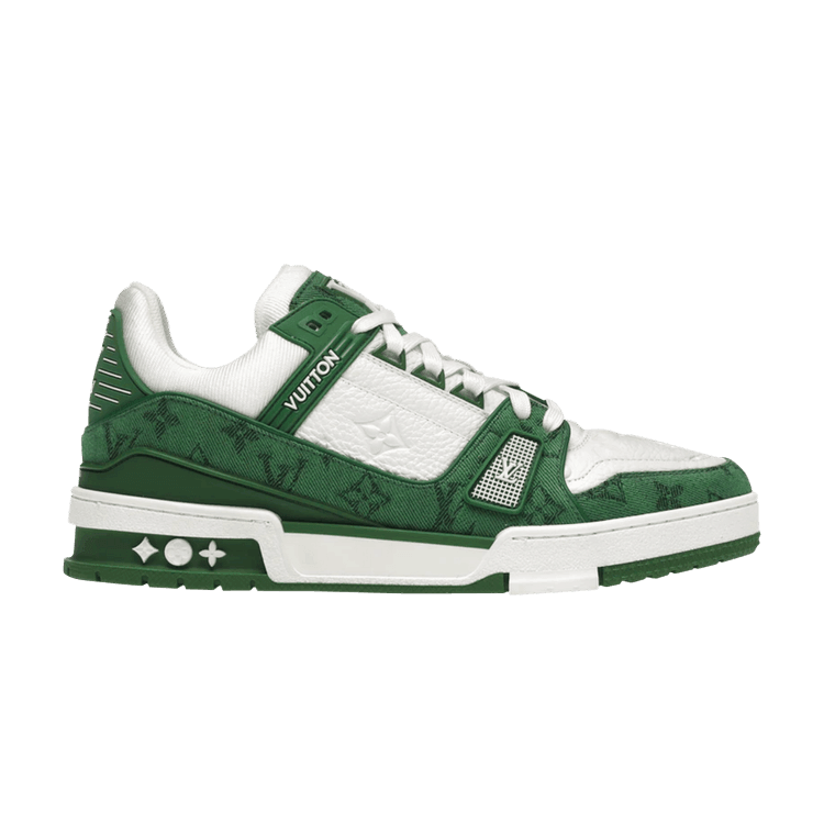 Louis Vuitton Trainer 'Green Monogram' - Side Kicks