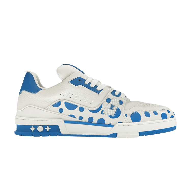 Louis Vuitton x Yayoi Kusama Trainer White Blue