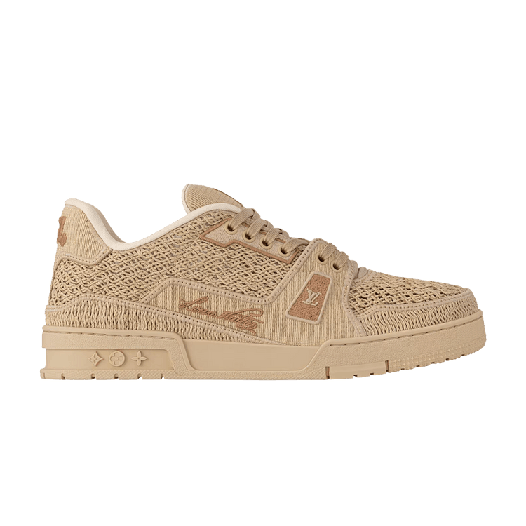 Pharrell Williams x Louis Vuitton Trainer 'Raffia' - Side Kicks