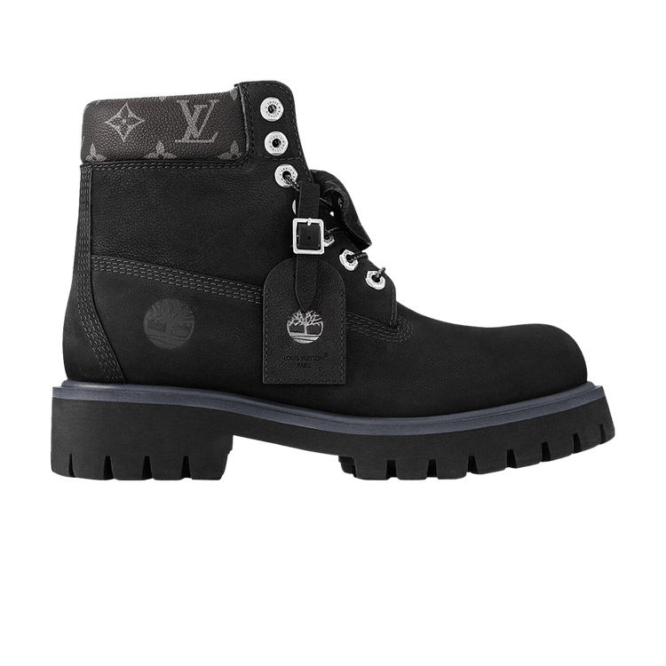 Louis Vuitton Timberland 6" Ankle Boot Black