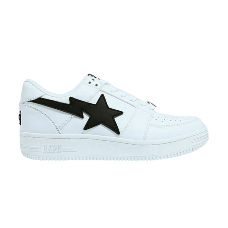 A Bathing Ape Bape Sta Low M1 White Black