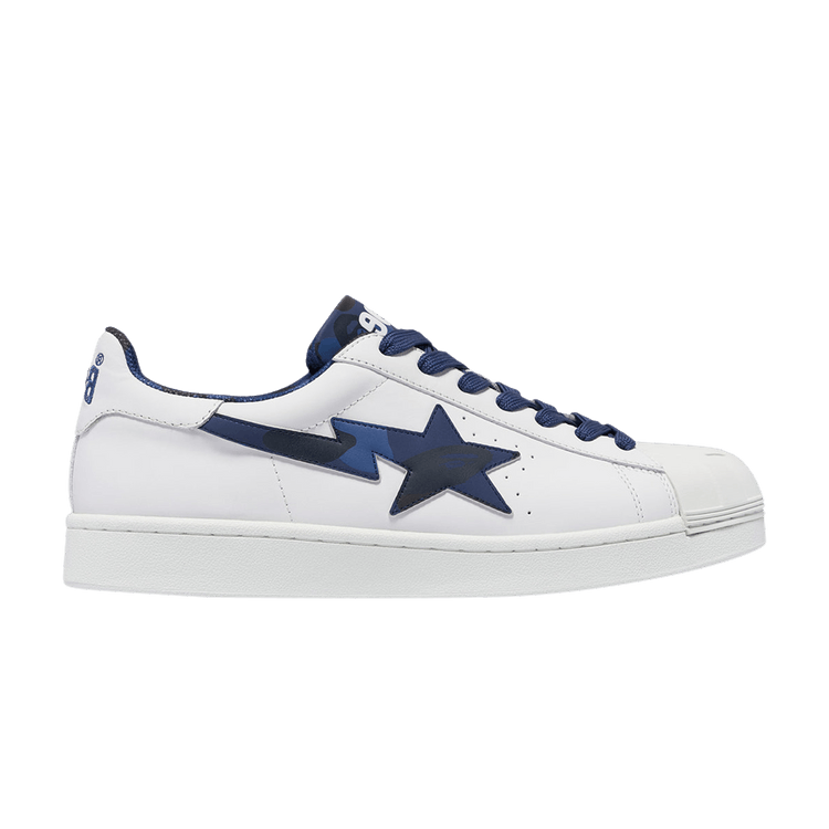 A Bathing Ape Skull Sta White Navy