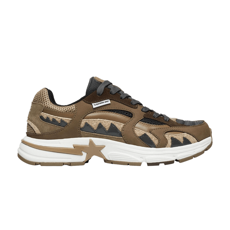 A Bathing Ape Shark Sta M2 Beige