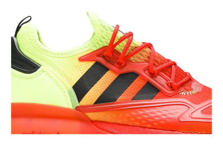 adidas ZX 2K Boost Solar Yellow Hi Res Red