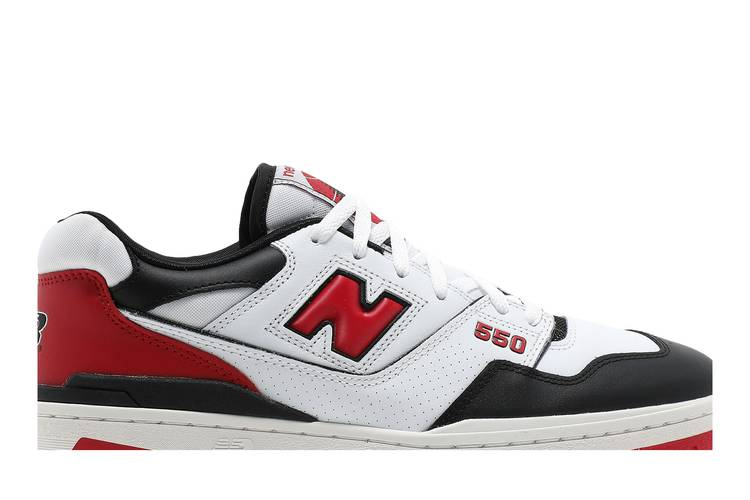 New Balance 550 White Red Black