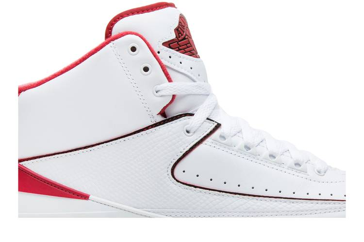 Jordan 2 Retro White Red (2014)