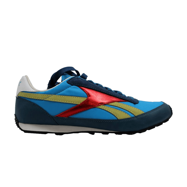 Reebok Retro Aztec Blue/Citron-Red-Navy (Women's)