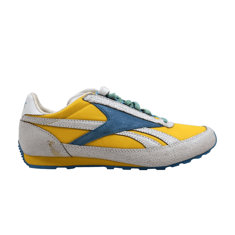 Reebok Retro Aztec Yellow/White-Blue (Women's)