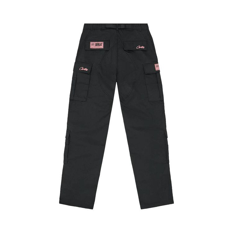 Corteiz Guerillaz* Cargo Pant 'Black/Pink'