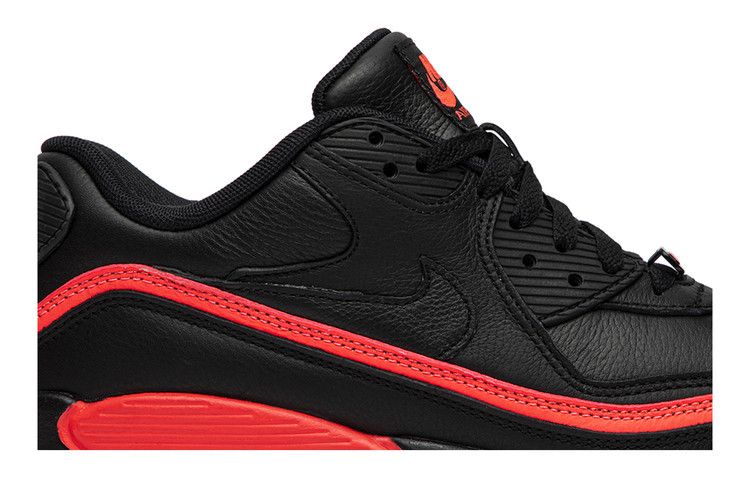 Nike Air Max 90 Undefeated Black Solar Red