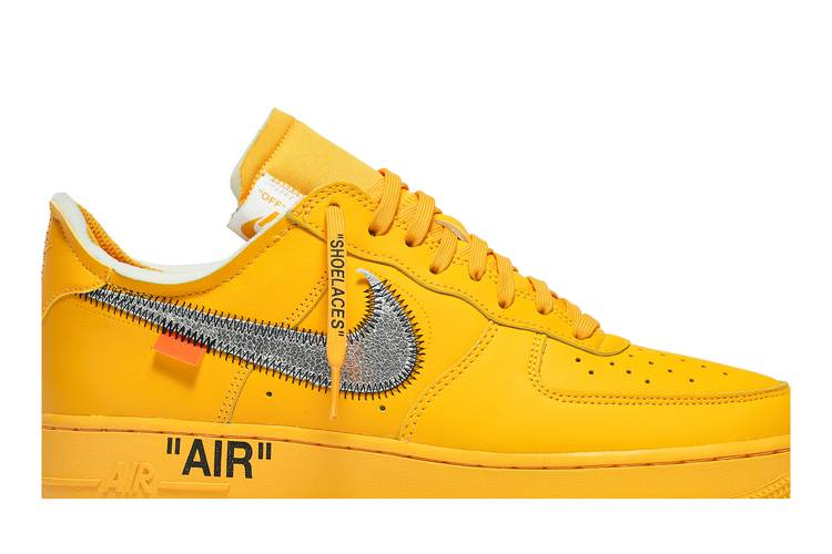 Nike Air Force 1 Low Off-White ICA University Gold