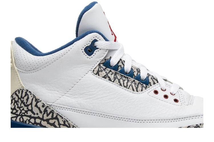 Jordan 3 Retro True Blue 2009 Side Kicks