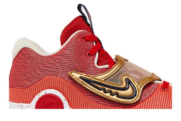 Nike KD Trey 5 X University Red Metallic Gold