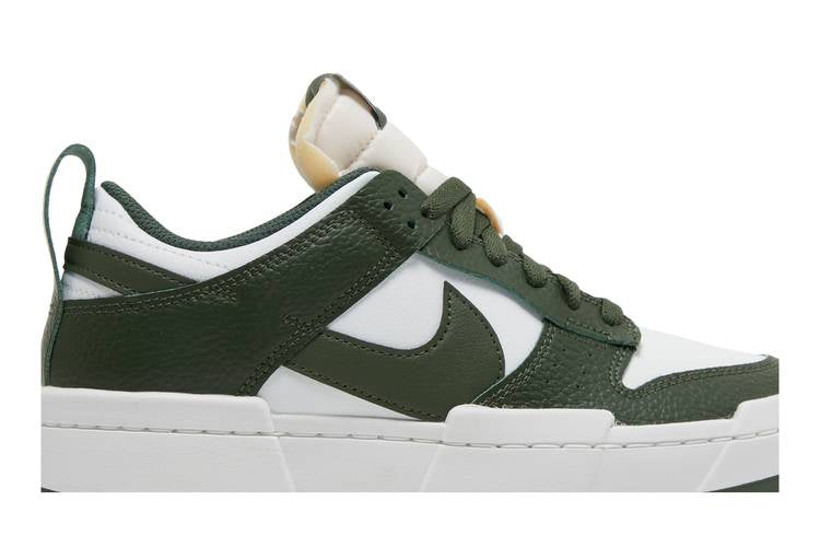 Nike Dunk Low Disrupt Dark Green White (Women's)